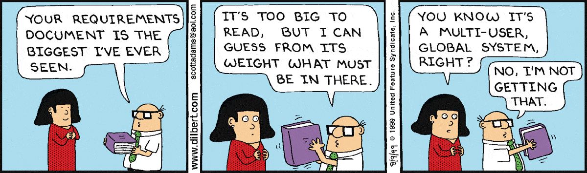 Dilbert Cartoon